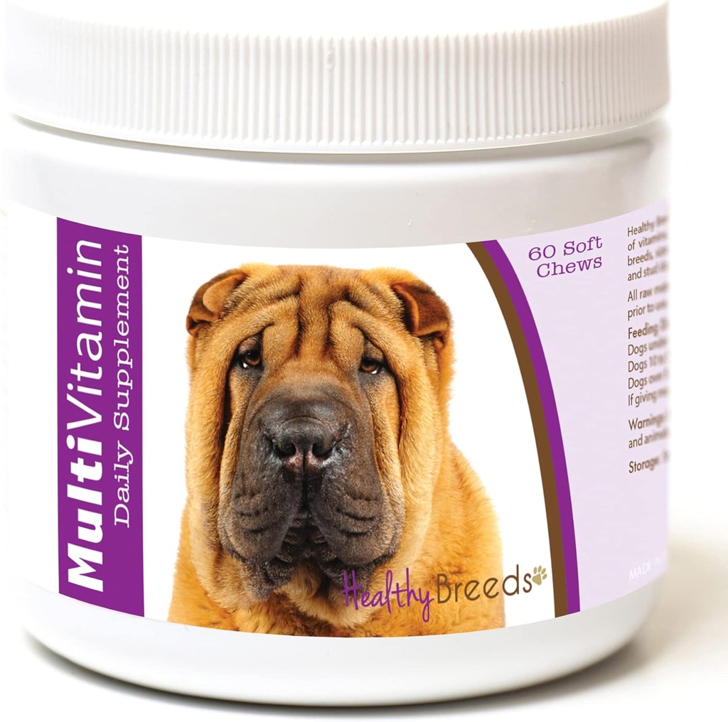Chinese Shar Pei Multi-Vitamin Soft Chews 60 Count