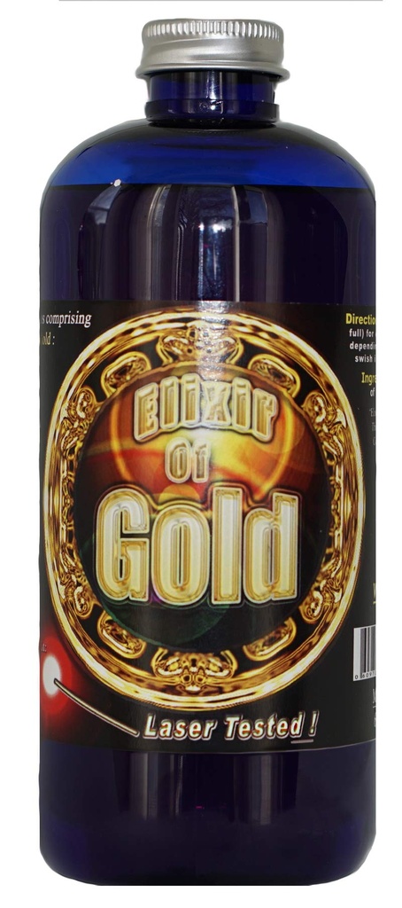 Elixir de aur, 8 oz., 240 PPM Concentrat de Silver Mountain Minerale (Argint de puritate medical, Cel mai biodisponibil din punct de vedere coloidal Suspendat Nano Particule)