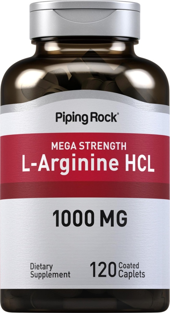 Piping Rock L-Arginine HCl 1000mg 