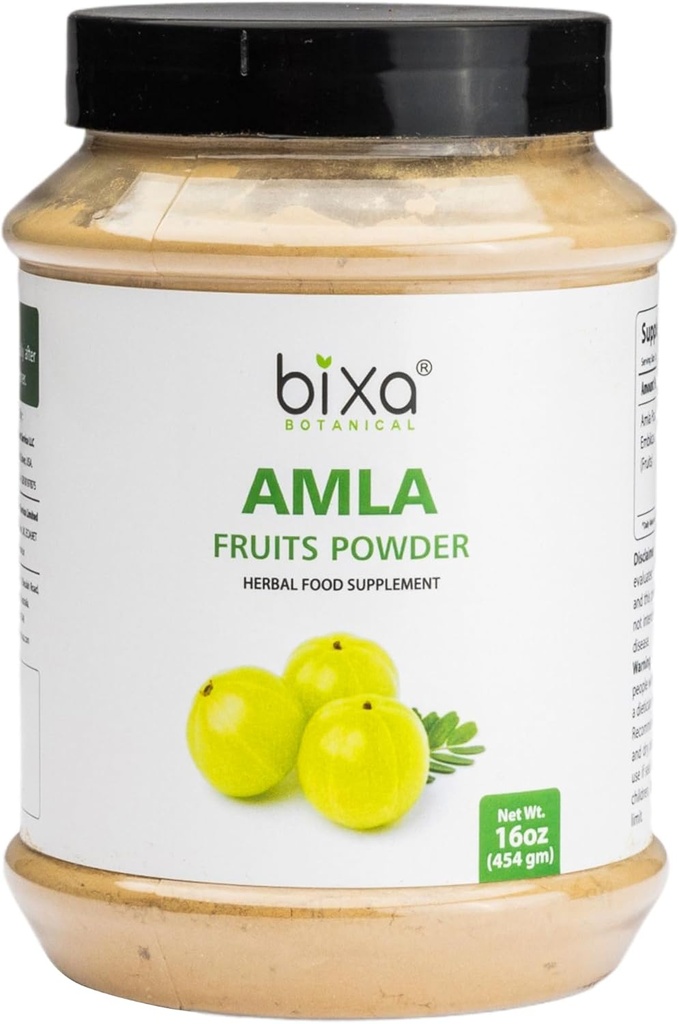 Bixa BOTACAL Amla Powder (Emblica officinalis),1 Lire (16 Oz) 