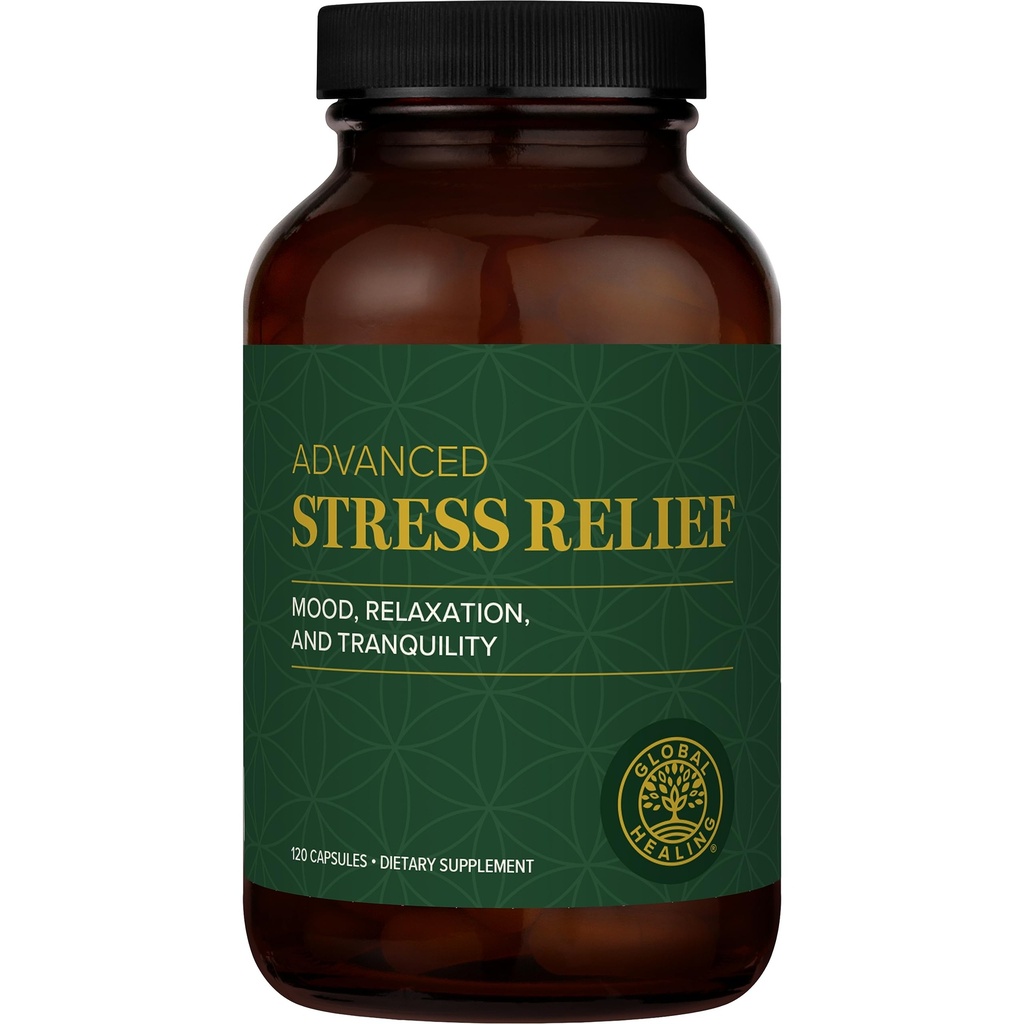 Centrul Global de Vindecare - Supliment de relief de stres cu Litiu Orotate - Suport Calm avansat ajută la reducerea stresului și îmbunătățirea funcției - Suplimente Litiu - (120 capsule)