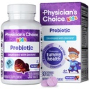 Probiotice pentru copii - 7 Strine diferite, Prebiotice organice, Vitamine si Minerale - Studiat clinic L. Rhamosus GG - Suport imun si digestiv - Fara zahar sau Dyes artificial