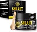 Silajit Pure Himalayan Organic Shilaj Resin - Grad de aur 100% Shilajit cu 85 + Trace Minerale & Acid pelvian pentru Focus & Energy, Imunitate, 50 Grams