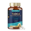 Totaria TUDCA Bile Salts 1200mg (Tauroursodeoxicolic Acid), 120 capsule, Ultra Putere Pure TUDCA Suplimente hepatice, Ficat și vezica biliară Cleanse & Reparații, Vegan
