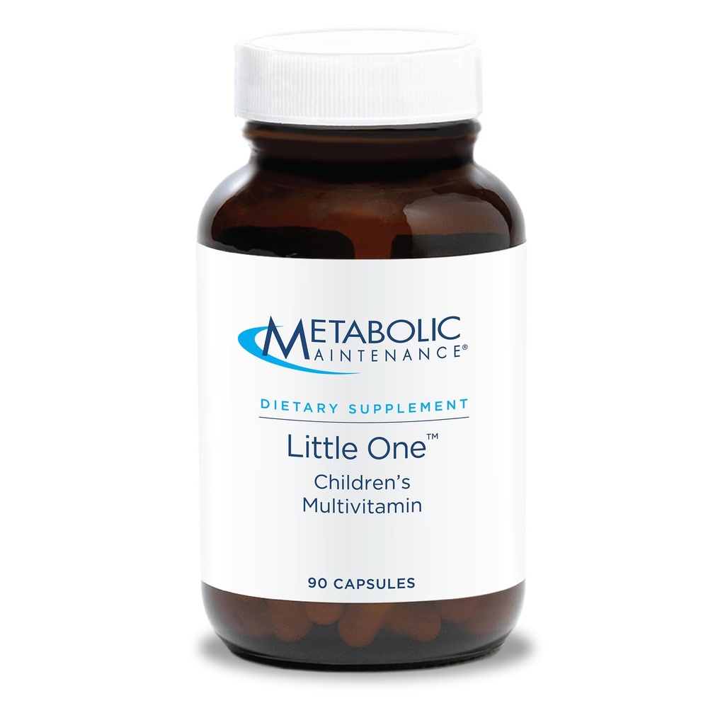 Întreținere metabolică Micul - Multivitamine pentru copii cu fier, Copii 6-12 ani - Active B Vitamine, Minerale + Vitamina D pentru Imunitate + Sănătate osoasă (90 capsule mici)