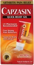 Capzasin Capzasin Artrite Pain Relief Rapid Relief Gel, 1,5 oz (Pachet de 3)