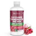 Bio Naturale Liquid Glucosamine Chondroitin MSM Supliment de grad farmaceutic cu acid hialuronic 