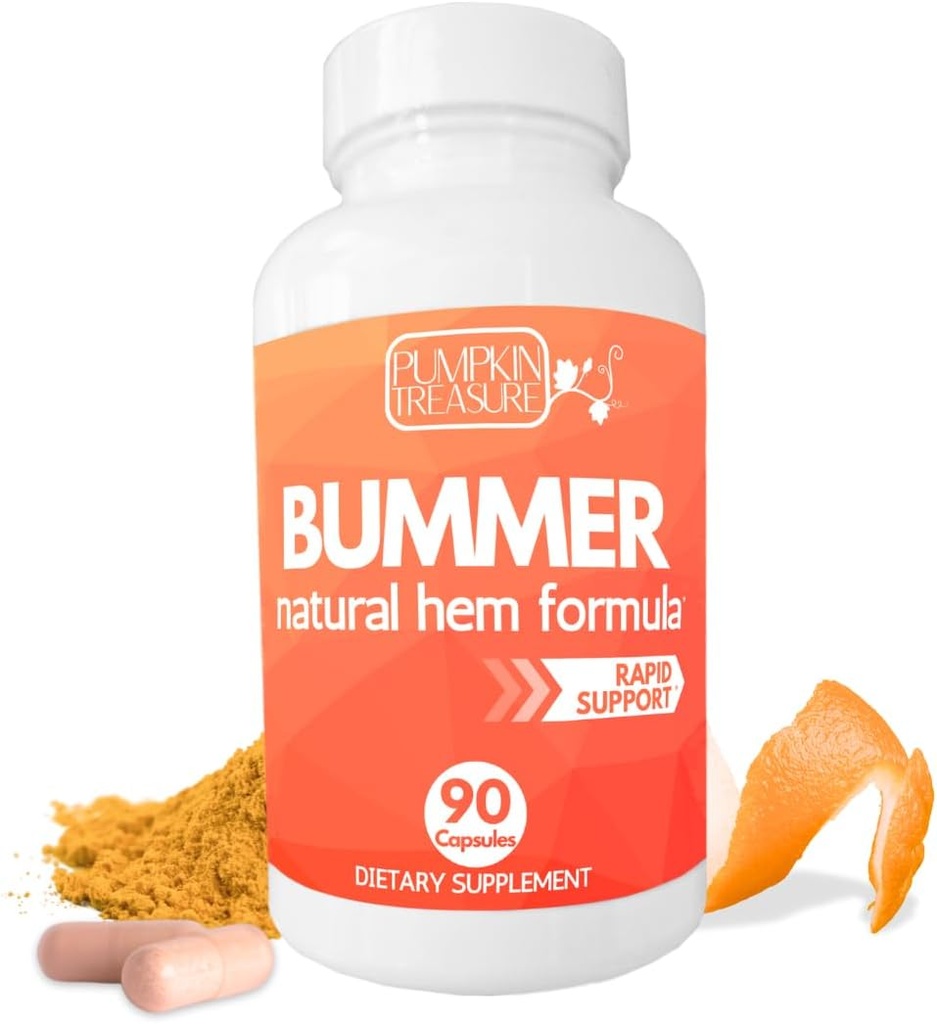 Pastile hemoroizi cu acţiune rapidă - Supliment de ajutor intern pentru durere, inflamare şi sângerare - Formula de suport natural Vein - 90 de zile de aprovizionare - Made in USA