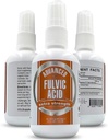 Advanced Fulviel Acid and Humic Acid Trace Mineral Liquid Spray Supplement. 70+ Minerale organice ionice vitale & Electroliti, Beneficii similare ale Shilajit & Drops (4 oz, 120 Servings)