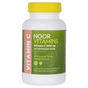Noor Vitamine 500 MG Halal Vitamina C Tablete masticabile + Rose HIPS și antioxidanți I susține sistemul imunitar I Vegan, Gluten gratuit & Halal Vitamina 60 Orange comprimate aromabile I 2 lună de aprovizionare