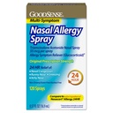 GoodSense Multi-Symptom Alergie Nasal Spray, Triamcinolon Acetonide Alergia nazala Spray, 55 mcg pe spray, 0.57 Ounces fluide