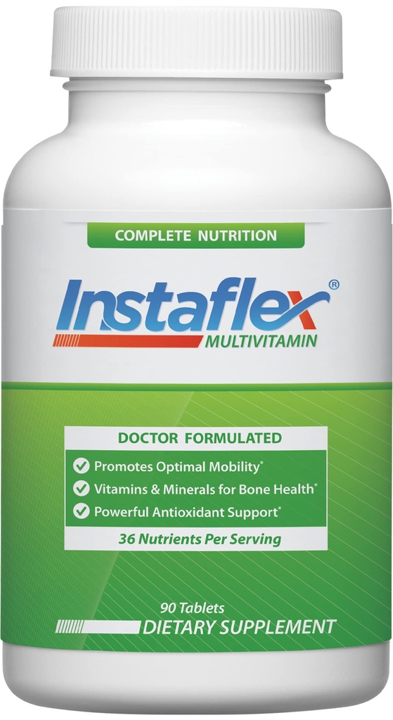 Instaflex Multivitamine - Supliment de sprijin comun, sprijină mobilitatea și sănătatea osoasă, 90 comprimate