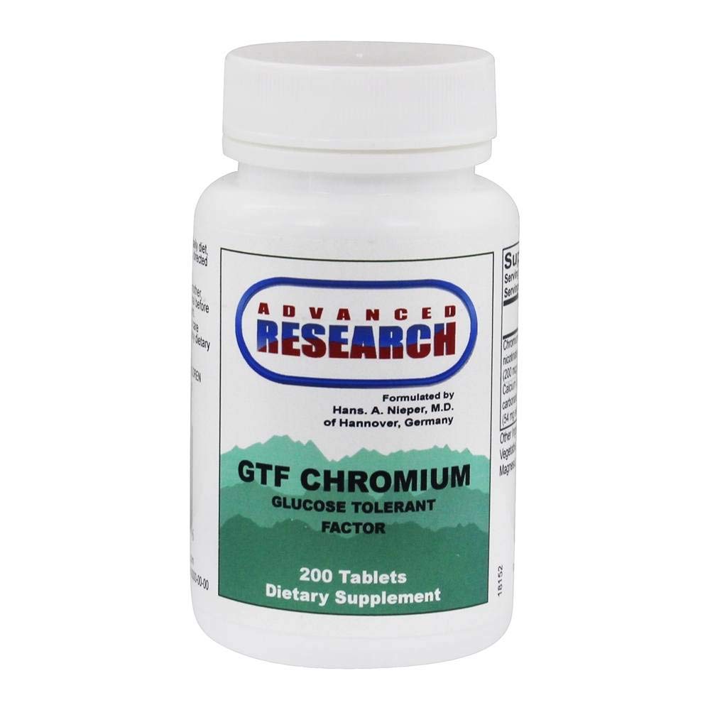 Avansate de cercetare / Transportatori Nutrient Gtf Crom - Glucoza Tolerant Factor 200 Tabs