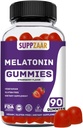 Melatonin Gummies. Melatonina 5mg Gummies de somn pentru somn mai bun, energie & Focus. Adulţi şi copii Melatonin Gummy: Non-Habit Forming, Non-GMO, Gluten-Free, Gelatină-Free. 90 Gummies
