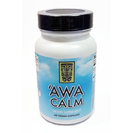 Capsulele calme - Suplimentul Herbal Kava-Based cu 30% Kavalatone, Root Calamus, Floare Pasiune, Balsam de lamaie & Hops (60 capsule)