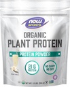 Sporturi Proteine organice de plante, Aromă de vanilie, Pudră Vegană, 1 lb.