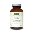 Flora - DHA Vegetarian Algae GreenCaps Plus - Brain & Heart Health - Ajuta sanatatea generala in timpul sarcinii - pentru creier si sistem nervos - asigura Omega-3 - Vegan & Sustenabil - 60 Vegetarian Softgels