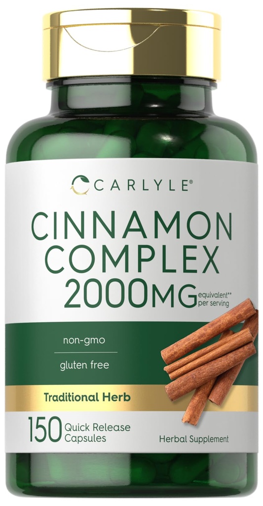 Carlyle Ceylon Scorțișoară Complex cu Gymnema și Mulberry 