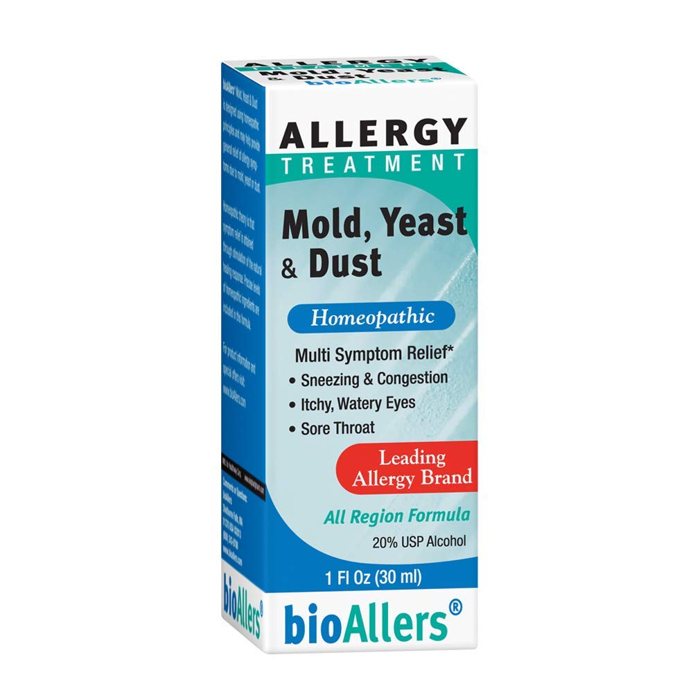 NaturalCare by bioAllers Allergy Treatment Homeopatic Formula May Help Relieve Sneezing, Congestion, Mâncărime, Erupții cutanate & Watery Eyes 1 Fl Oz (3714070702017)
