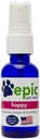 Fericit - All Natural lichid Spray Supliment - Eases Separation Anxietate, Ajuta cu Vet Vizite, Călătorii, Grooming, Pierderea unui prieten (Spray 1 oz)