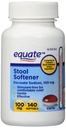 Equate - Stool Softener 100 mg, 140 capsule (compară cu Colace) (1)