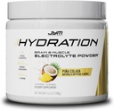 JYM Hydration Pina Colada Powder, Electroliți de performanță, Potasiu, Sodiu, Magneziu, pentru bărbați și femei, Theanine, Ashwaghanda, Theanine, 40 Serviri
