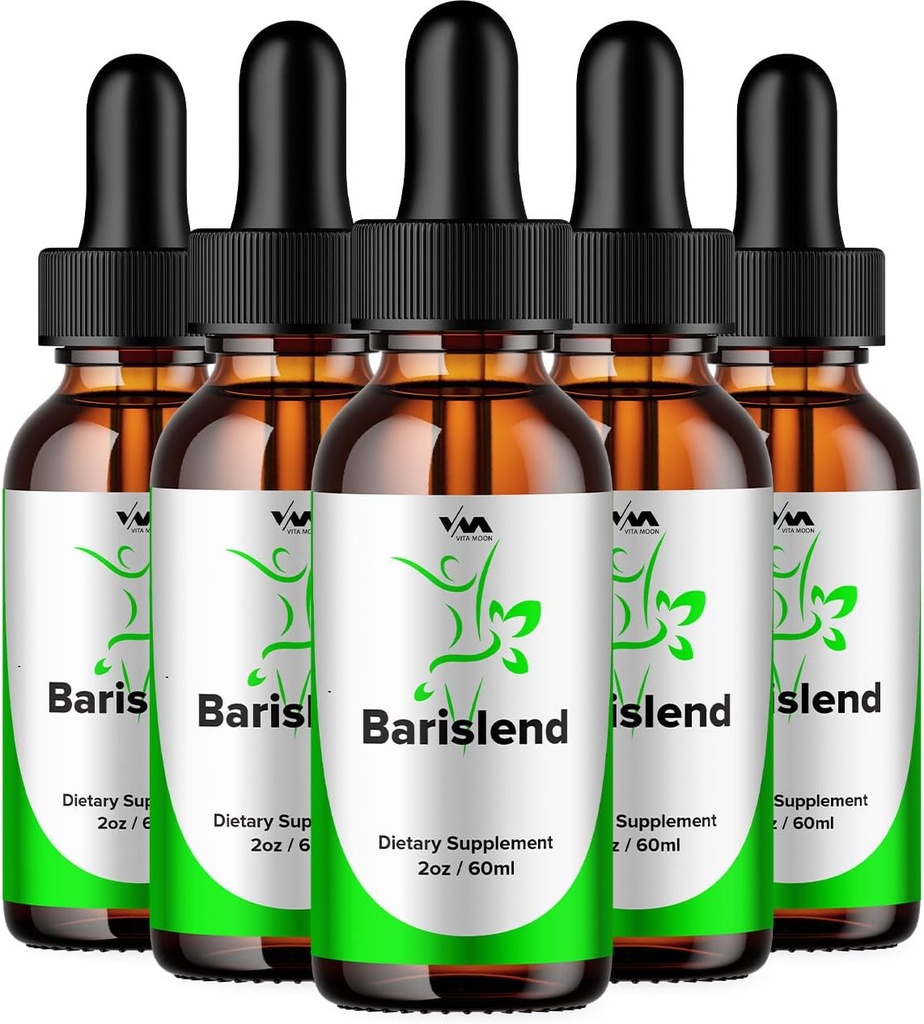 (5 ambalaj) picătură Bariselend supliment de suport vitamine sănătoase - Barislend Formula avansată, Barislend 24 oră lichid, Barislend energie și extra puterea recenzii, 5 luni de aprovizionare