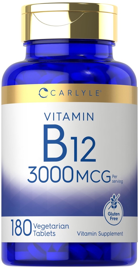 Carlyle B12 Vitamina 3000 mcg 