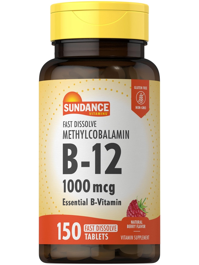 Sundance B-12 Metilcobalamină 1000 mcg 