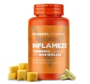 Mt. Angel Vitamins - InflamEze, Boswellia, Curcumin, Querbetin, Bromelain (60 capsule vegetariene)