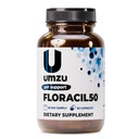 UMZU Floracil50 Prebiotice și Probiotice pentru femei + Bărbați, 50 Miliarde CFU pentru Digestia, Sănătatea Gutului, Acidophilus, Rhamnousus, Imunitate, Energie (30 Capsule)