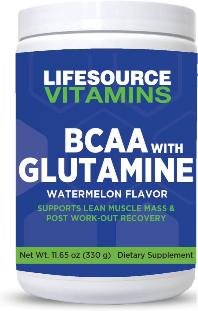 LifeSource Vitamine BCAA Pulbere 30 zile de aprovizionare - Aminoacidi din lant ramificat