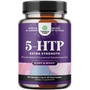 5 HTP Supliment 5-Hydroxytriptofan - 5HTP 100mg per Servire Gentle Herbal Sleep and Mood Enhancer - 5-HTP 100 mg per Serving Mood Supplement and Sleep Support Capsules from Griffonia Simplicifolia