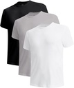 BAMBOO Cool bărbați Undershirts Umezeală-Wicking Tricou T, respirabil Stretch Tees moale pentru bărbați, 3 sau 6 Pack