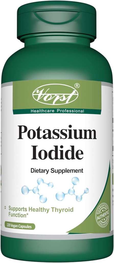 Iod de potasiu 800mcg 120 Capsule Vegane 