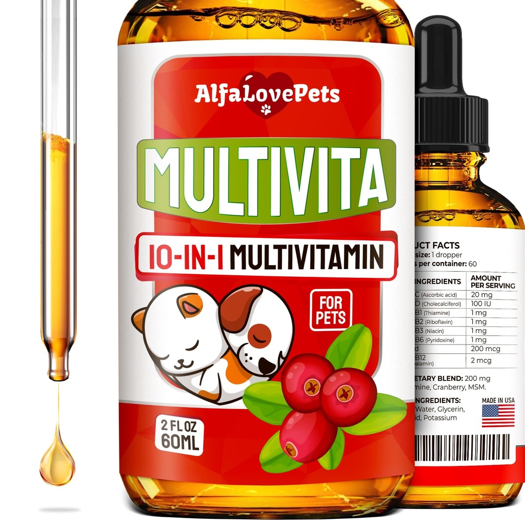 Multivitamine lichide pentru câini 