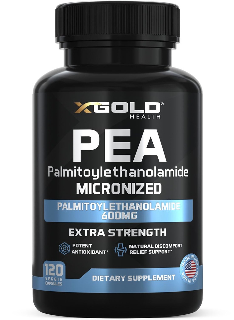 Palmitoiletanolamidă Pea Supliment 600 mg 