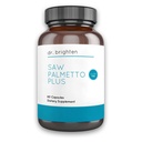 Dr. Brighten Saw Palmetto Plus - Supliment alimentar natural pentru femei - Suport POSS pentru a preveni pierderea parului Acnee de piele uleios