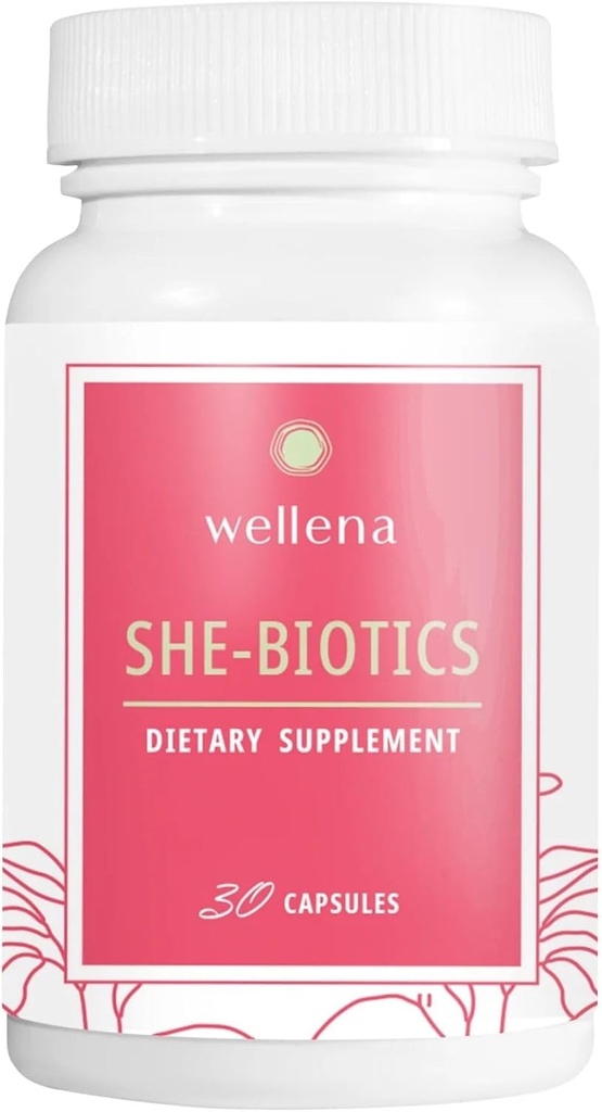 Wellena She-Biotics de Magdalena 30 Capsule, 30 Serviri