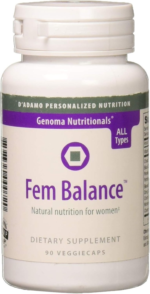 D'Adamo Personalized Nutrition Fembalt, 90 Count