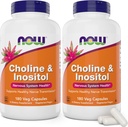 Acum Choline & Inositol, 180 Capsule vegetariene (Pachetul de 2)
