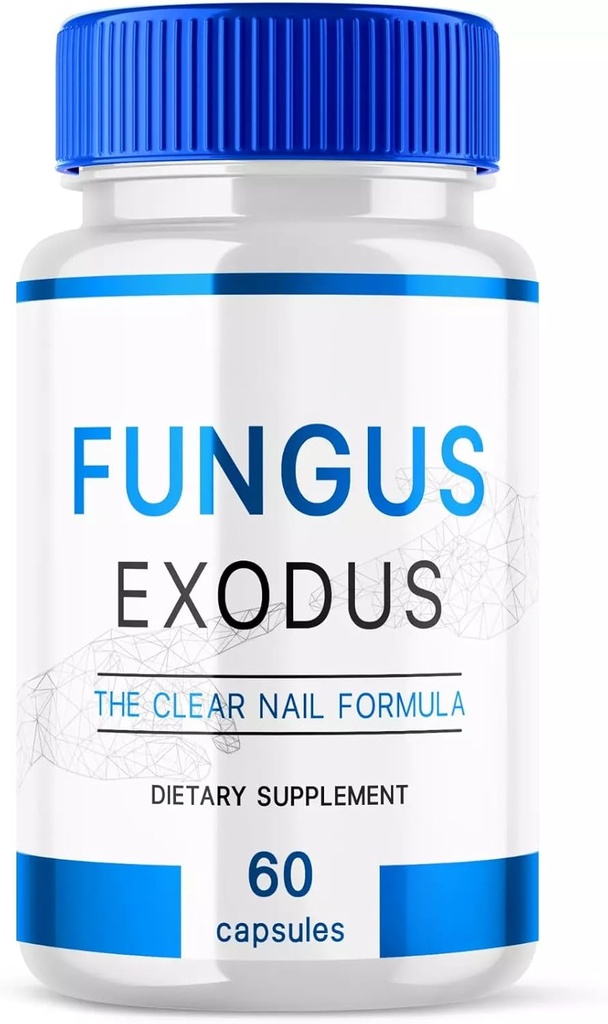 Fungus Exodul Pastilele de Formula unghiilor clare, Probiotice cu unghii fungus (60 capsule)