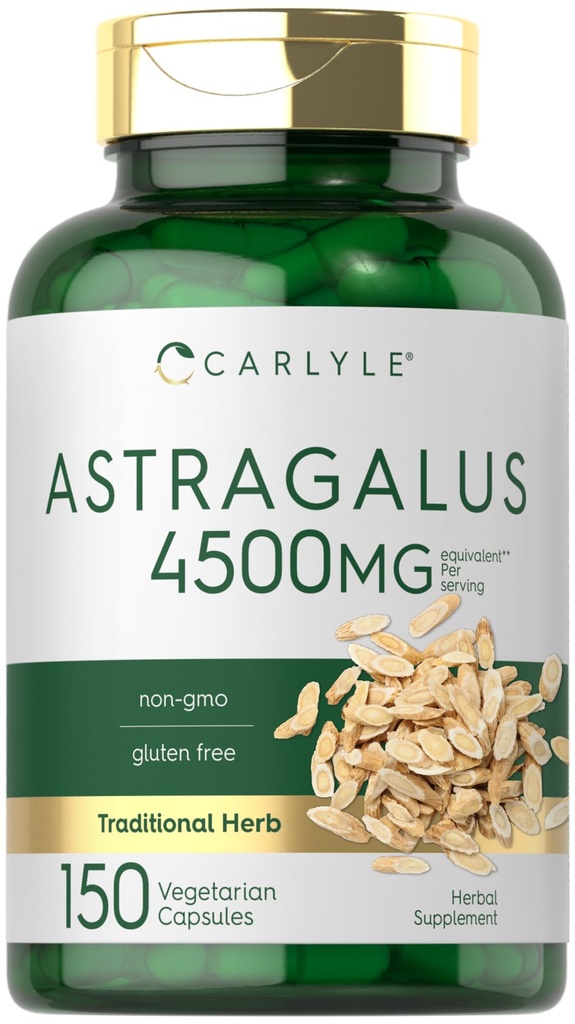 Capsulele de rădăcină Carlyle Astragalus 4500mg 