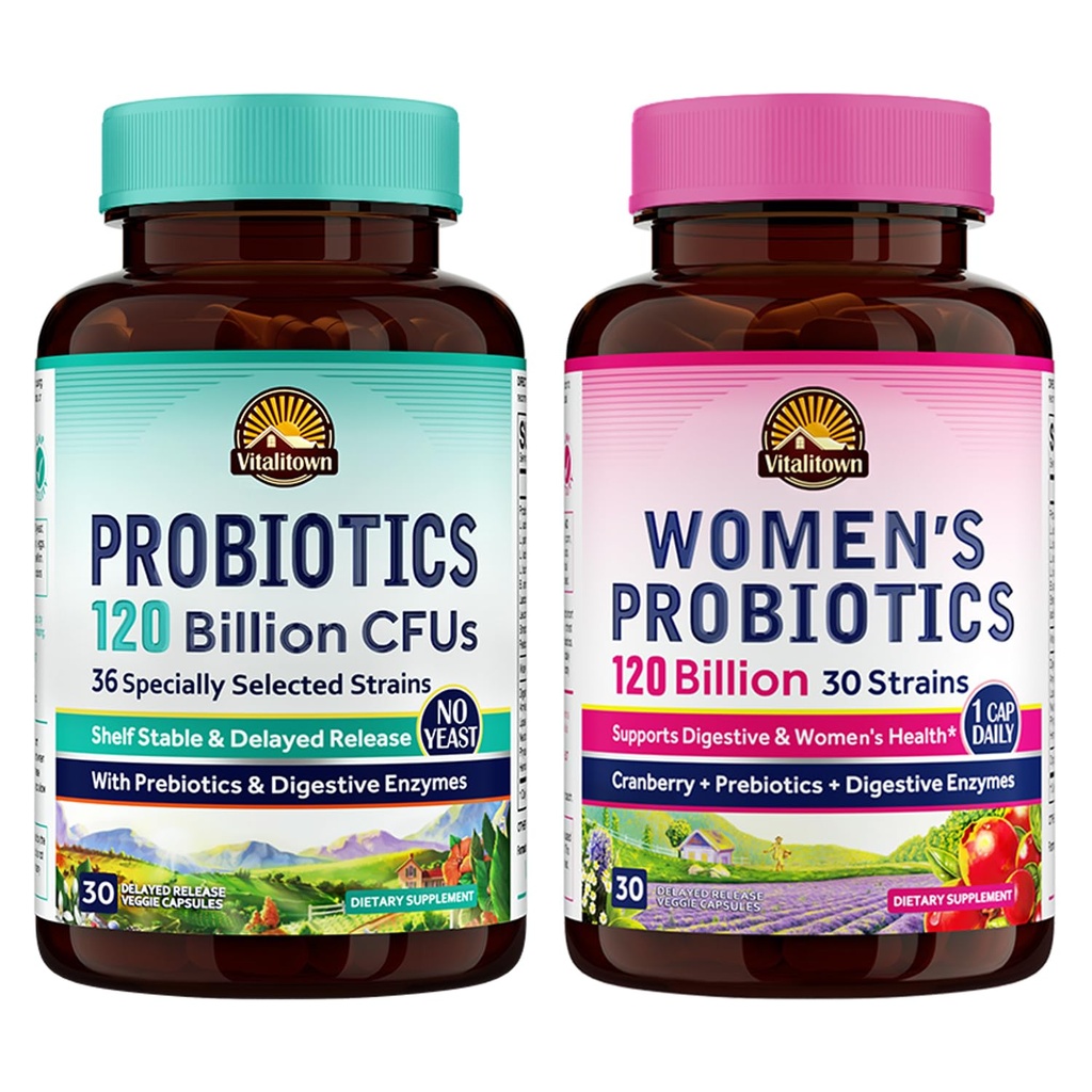 Vitalitown Probiotic Bundle (Pachet de 2) 