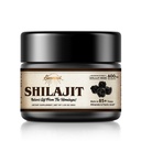 Shilajit Pure Himalayan Organic Shilaj Resin - 600 mg Potență maximă Naturală Silajit Resin organic cu 85 + Trace Minerale & Acidul pelvian pentru energie, Suport imun, 30 Grams (1 ambalaj)