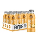 Isopure Zero Carb 32g Proteină limpede gata de băut, Izolat de proteine Whey, Lemonade, 12 Pack (Packing May Vary)