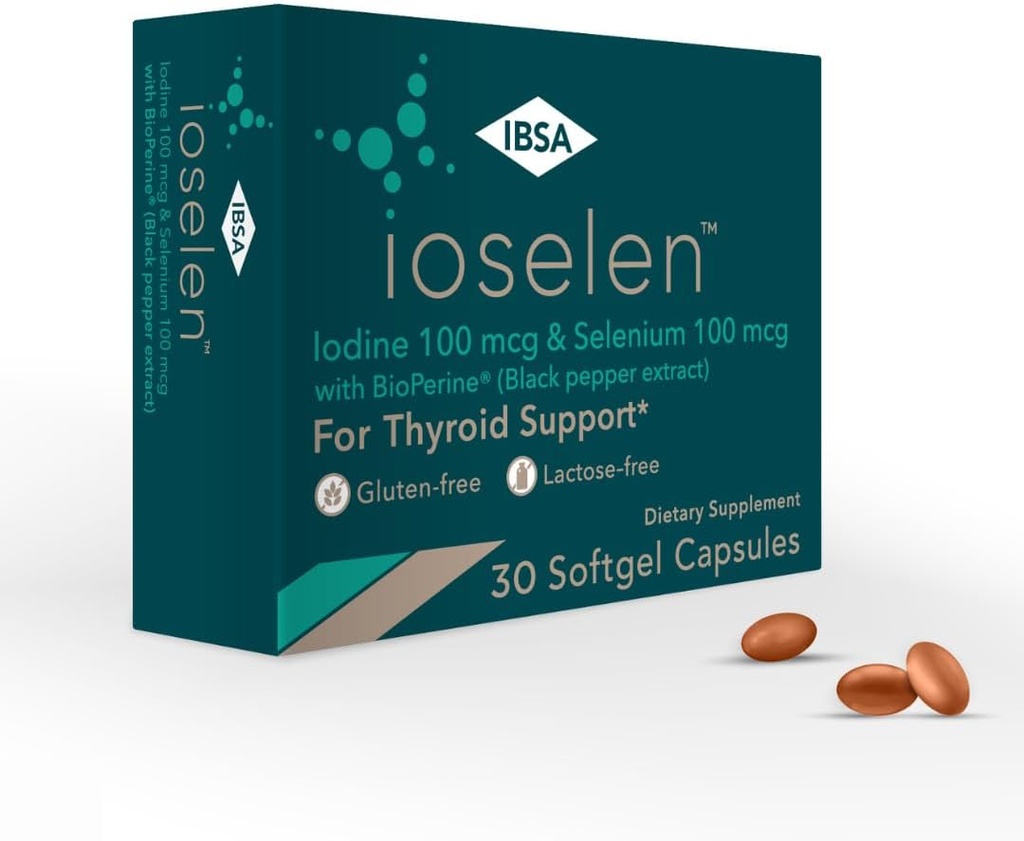 Ioselen - Supliment de suport tiroidian 