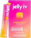 Fast Morning Relief Supplement Stick by Jelly IV - Natural Electrolytes & Liver Support Recovery - Nausea Reducing DHM - B Vitamins - Plant-Based Flavored Jelly Sticks - 15 Pack
