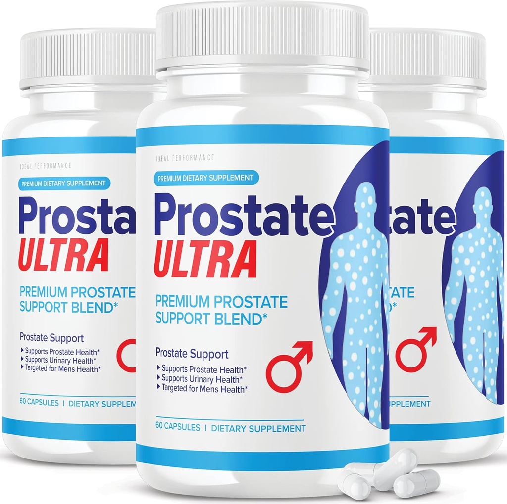 (3 ambalaj) Suplimente Ultra de prostată pentru bărbaţi Formula de sănătate prostată (180 capsule)