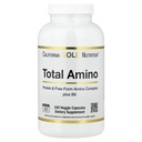 California Gold Nutrition Total Amino cu vitamina B-6, și 20 Amino Acid Blend, 240 Veggie Capsule